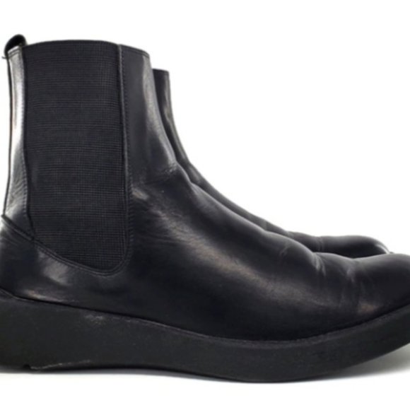 Bally Sesvenna Black Leather Pull-On Comfort Chelsea Boots - Picture 5 of 13
